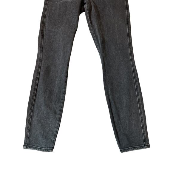 Good American Good Curve Washed Black Gray Skinny Jeans 25 - Picture 2 of 8